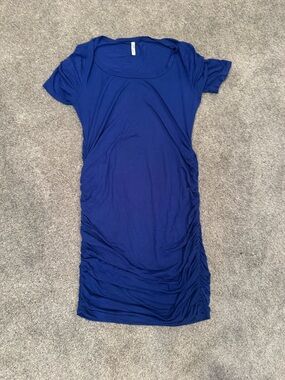 Royal Blue Maternity Dress
